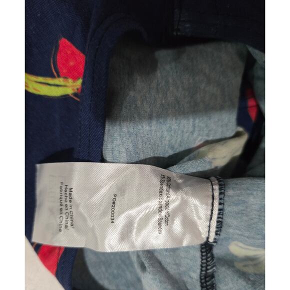 ModCloth Women’s Blue Fruit Print Halter Bodysuit – Large, Cotton Spandex - Picture 8 of 9